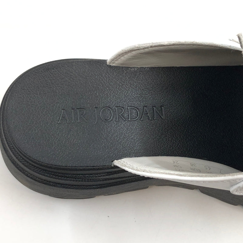 【中古品】【レディース】 NIKE ナイキ AIR JORDAN MULE HJ4292-100 エア ジョーダン ミュール サンダル シューズ 靴 167-260705-hn-05-fur サイズ：24.0cm US7 カラー：ホワイト/ブラック 万代Net店