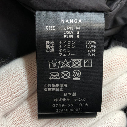 【中古品】【メンズ】 NANGA ナンガ AURORA TEX DOWN JACKET IBUKI 23A4C000021 オーロラテックス ダウンジャケット イブキ アウター 144-260926-hn-06-fur サイズ：M カラー：ブラック 万代Net店