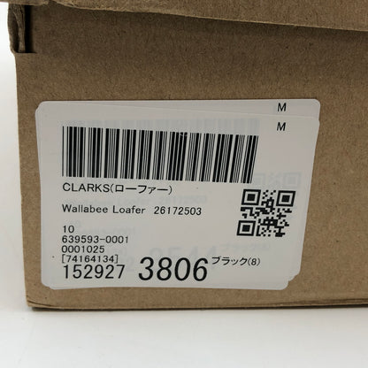 【中古品】【メンズ】 CLARKS クラークス WALLABEE LOAFERS 61577835 ワラビーローファー シューズ 靴 164-260705-hn-06-fur サイズ：US11(28.0cm相当) カラー：ブラック 万代Net店