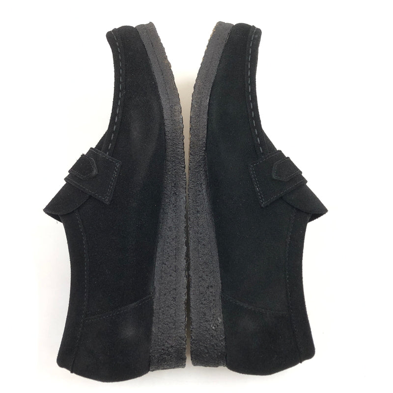 【中古品】【メンズ】 CLARKS クラークス WALLABEE LOAFERS 61577835 ワラビーローファー シューズ 靴 164-260705-hn-06-fur サイズ：US11(28.0cm相当) カラー：ブラック 万代Net店