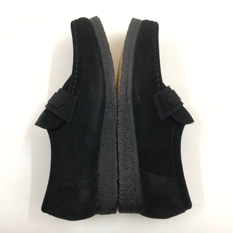 【中古品】【メンズ】 CLARKS クラークス WALLABEE LOAFERS 61577835 ワラビーローファー シューズ 靴 164-260705-hn-06-fur サイズ：US11(28.0cm相当) カラー：ブラック 万代Net店