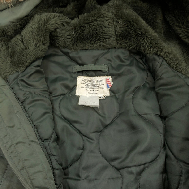 【中古品】【メンズ】 GOLDEN FLEECE ゴールデンフリース SPIEWAK スピワック N3B FLIGHT MILITARY COAT MIL‐J‐3786J 1N3BFC USA製 ミリタリーコート アウター 145-260705-hn-07-fur サイズ：40 カラー：オリーブ系 万代Net店