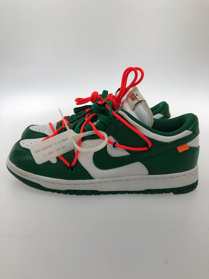 【中古品】【メンズ】 NIKE ナイキ OFF-WHITE × NIKE  ナイキ オフホワイト CT0856-100 DUNK LOW LTHR WHITE PINE GREEN ダンク ロー 靴 シューズ スニーカー 160-241210-OR-04-iwa サイズ：27cm カラー：グリーン/ホワイト/オレンジ系 万代Net店