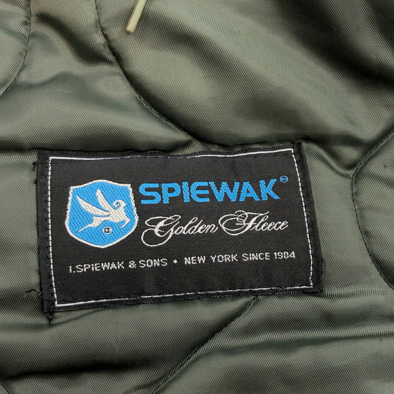 【中古品】【メンズ】 GOLDEN FLEECE ゴールデンフリース SPIEWAK スピワック N3B FLIGHT MILITARY COAT MIL‐J‐3786J 1N3BFC USA製 ミリタリーコート アウター 145-260705-hn-07-fur サイズ：40 カラー：オリーブ系 万代Net店