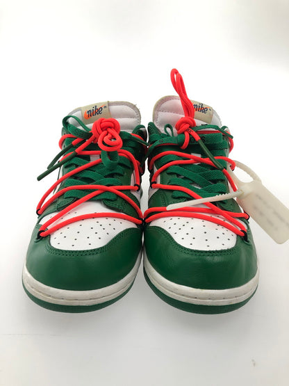 【中古品】【メンズ】 NIKE ナイキ OFF-WHITE × NIKE  ナイキ オフホワイト CT0856-100 DUNK LOW LTHR WHITE PINE GREEN ダンク ロー 靴 シューズ スニーカー 160-241210-OR-04-iwa サイズ：27cm カラー：グリーン/ホワイト/オレンジ系 万代Net店