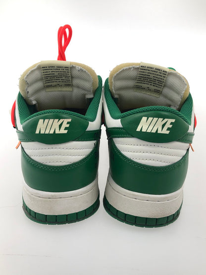 【中古品】【メンズ】 NIKE ナイキ OFF-WHITE × NIKE  ナイキ オフホワイト CT0856-100 DUNK LOW LTHR WHITE PINE GREEN ダンク ロー 靴 シューズ スニーカー 160-241210-OR-04-iwa サイズ：27cm カラー：グリーン/ホワイト/オレンジ系 万代Net店