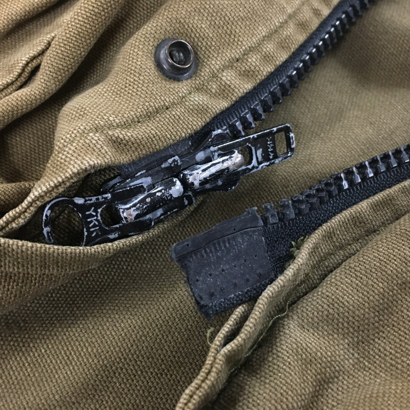 【中古品】【メンズ】 WOOLRICH ウールリッチ 80's HUNTING COAT 1650-113 VINTAGE 80年代 ハンティング コート アウター ヴィンテージ 144-251103-yo-13-tei サイズ：L カラー：カーキ 万代Net店