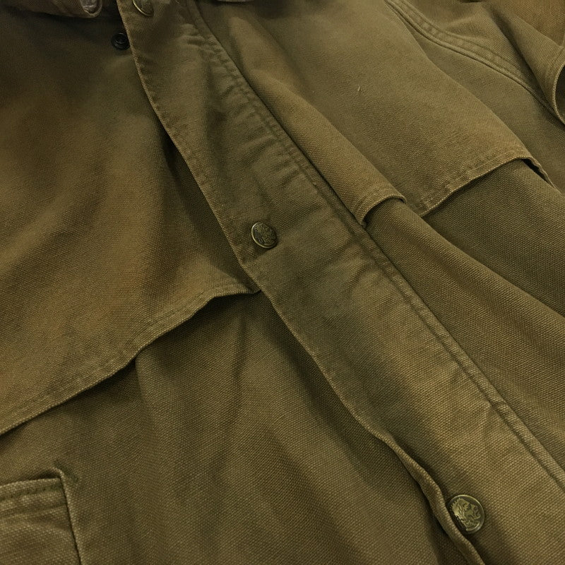 【中古品】【メンズ】 WOOLRICH ウールリッチ 80's HUNTING COAT 1650-113 VINTAGE 80年代 ハンティング コート アウター ヴィンテージ 144-251103-yo-13-tei サイズ：L カラー：カーキ 万代Net店