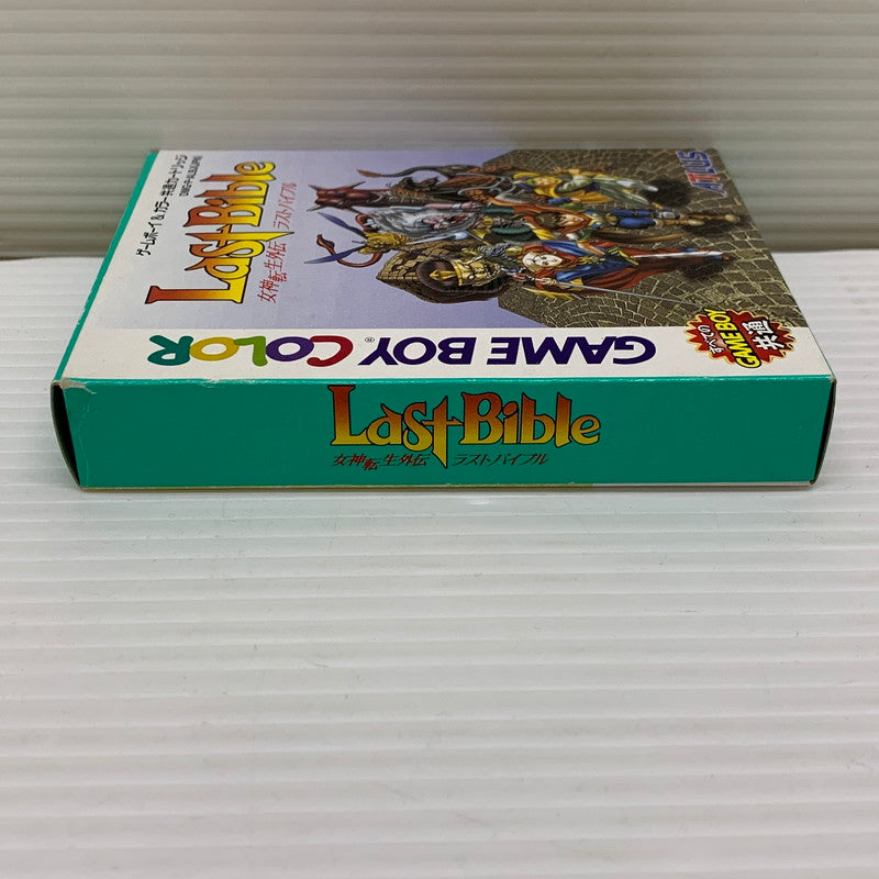【中古品】 GBCソフト 女神転生外伝 ラストバイブル ゲームボーイカラーソフト 任天堂 nintendo 023-251214-SH-06-min 万代Net店