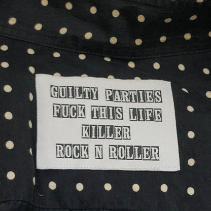 【現状渡し品】【メンズ】 WACKO MARIA ワコマリア DOTS HAWAIIAN SHIRT 13AW-DOTS-02 ドットハワイアンシャツ カジュアルシャツ 長袖 トップス 142-251108-hn-07-fur サイズ：S カラー：ネイビー系 万代Net店