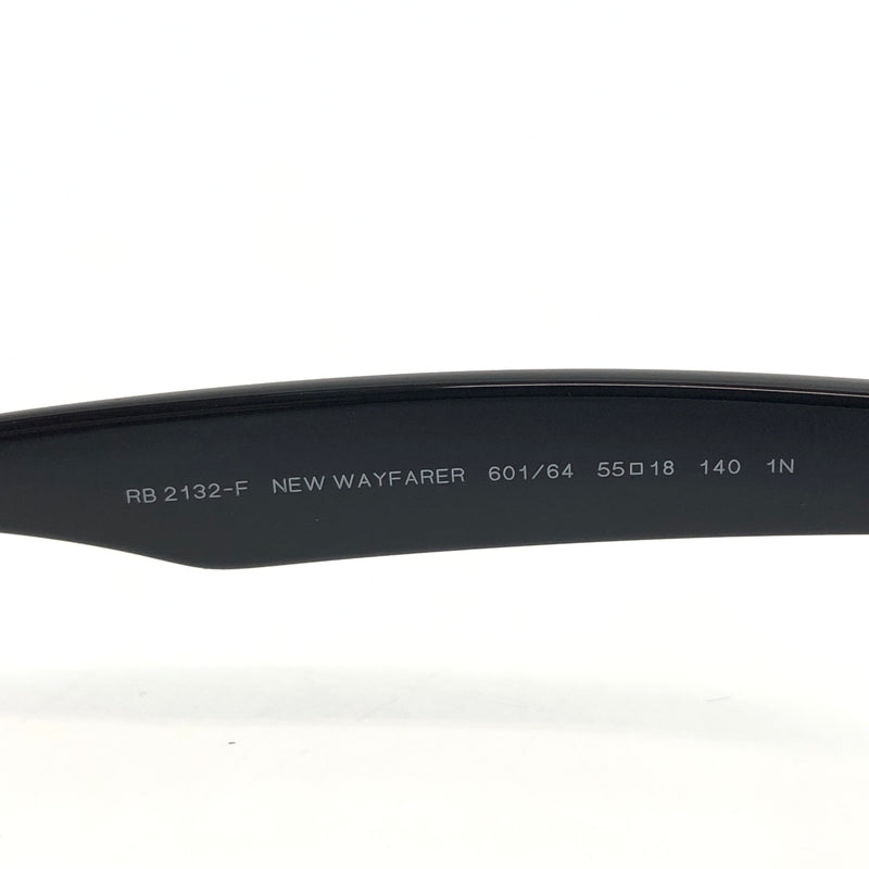 【中古品】【メンズ/レディース】 RAY-BAN レイバン NEW WAYFARER CLASSIC SUNGLASSES RB2132-F ニューウェイファーラー クラシック サングラス アイウェア アクセサリー 203-260926-hn-08-fur サイズ：55ロ18 140 カラー：ブラック 万代Net店