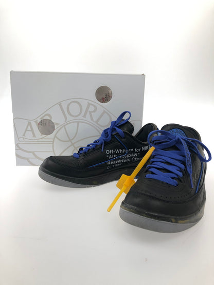 【中古品】【メンズ】 NIKE ナイキ NIKE × OFF WHITE ナイキ オフホワイト DJ4375-004 AIR JORDAN 2 RETRO LOW SP エアジョーダン レトロ ロー 靴 シューズ スニーカー 160-241210-OR-03-iwa サイズ：25.5cm カラー：青/黒系 万代Net店