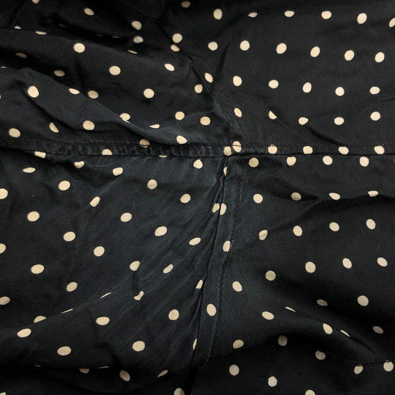 【現状渡し品】【メンズ】 WACKO MARIA ワコマリア DOTS HAWAIIAN SHIRT 13AW-DOTS-02 ドットハワイアンシャツ カジュアルシャツ 長袖 トップス 142-251108-hn-07-fur サイズ：S カラー：ネイビー系 万代Net店