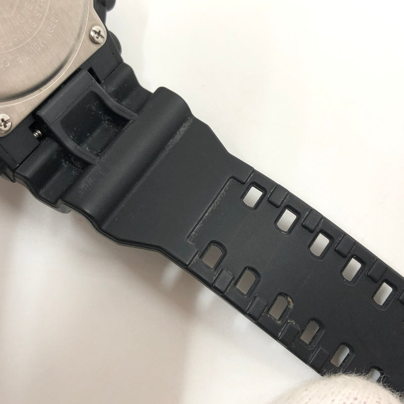 【中古品】【メンズ】 G-SHOCK ジーショック GA-100 SERIES ANALOG-DIGITAL WATCH GA-100CF-1A9JF アナログデジタル 腕時計 196-260926-hn-09-fur カラー：ブラック/ゴールド 万代Net店