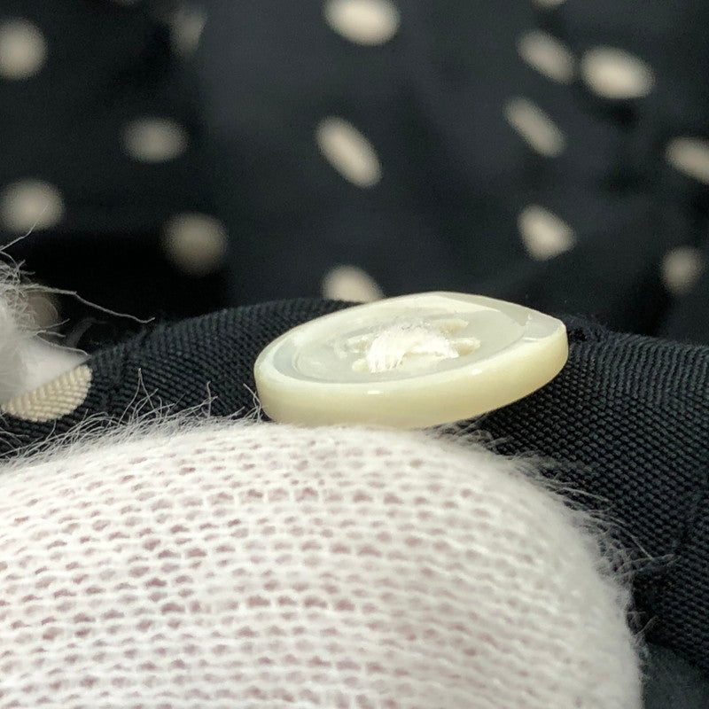 【現状渡し品】【メンズ】 WACKO MARIA ワコマリア DOTS HAWAIIAN SHIRT 13AW-DOTS-02 ドットハワイアンシャツ カジュアルシャツ 長袖 トップス 142-251108-hn-07-fur サイズ：S カラー：ネイビー系 万代Net店