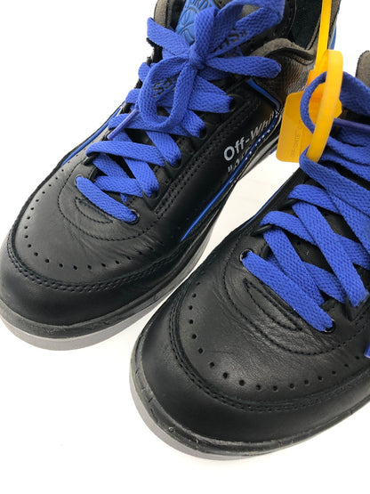 【中古品】【メンズ】 NIKE ナイキ NIKE × OFF WHITE ナイキ オフホワイト DJ4375-004 AIR JORDAN 2 RETRO LOW SP エアジョーダン レトロ ロー 靴 シューズ スニーカー 160-241210-OR-03-iwa サイズ：25.5cm カラー：青/黒系 万代Net店