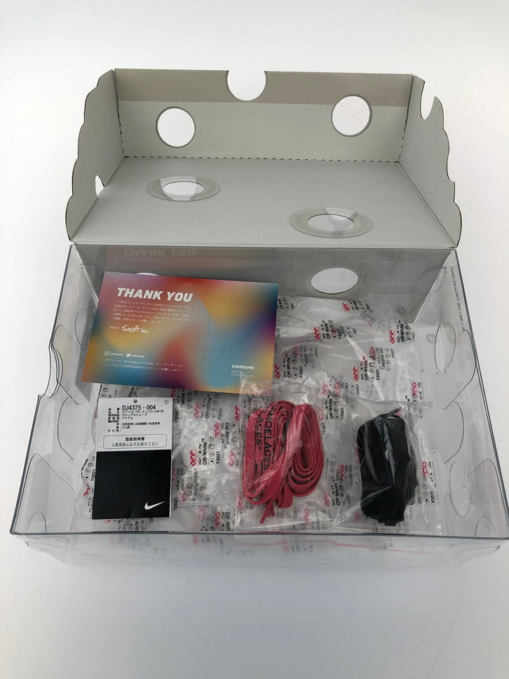 【中古品】【メンズ】 NIKE ナイキ NIKE × OFF WHITE ナイキ オフホワイト DJ4375-004 AIR JORDAN 2 RETRO LOW SP エアジョーダン レトロ ロー 靴 シューズ スニーカー 160-241210-OR-03-iwa サイズ：25.5cm カラー：青/黒系 万代Net店