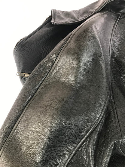 【現状渡し品】【メンズ】 TOKIO KUMAGAI トキオクマガイ SINGLE RIDER'S JACKET シングルライダースジャケット 140-251021-rt-05-tag サイズ：不明 カラー：ブラック 万代Net店