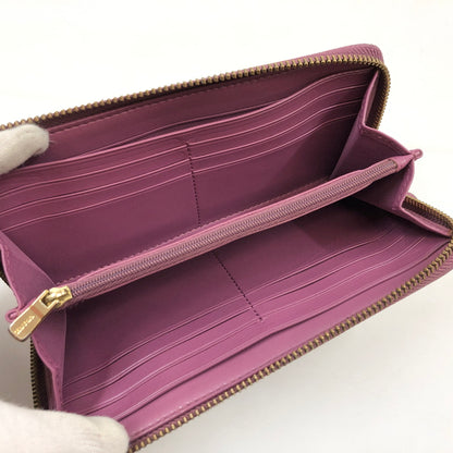 【中古品】【レディース】 COACH コーチ SIGNATURE LONG WALLET F54630 シグネチャーロングウォレット 長財布 財布 181-260705-hn-10-fur カラー：ベージュ/パープル 万代Net店