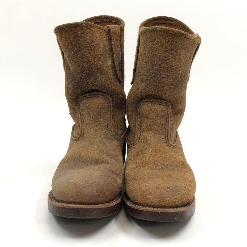 【現状渡し品】【メンズ】 RED WING レッドウィング PECOS BOOTS 8188 ペコスブーツ ワークブーツ シューズ 靴 164-251109-hn-01-fur サイズ：US 7(25.0cm相当) カラー：ブラウン系 万代Net店