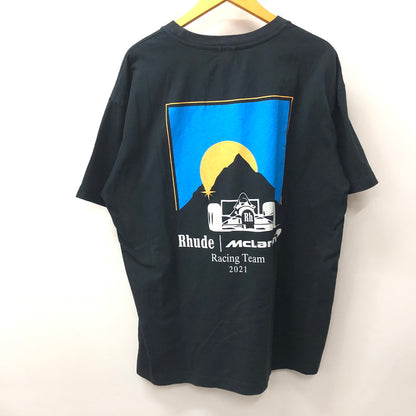 【中古品】【メンズ】  RHUDE ルード MCLAREN マクラーレン SS TEE Tシャツ  142-240521-tk-10-tei サイズ：L カラー：ブラック 万代Net店