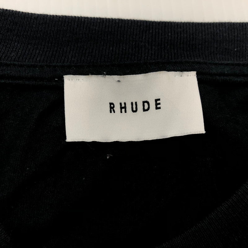 【中古品】【メンズ】  RHUDE ルード MCLAREN マクラーレン SS TEE Tシャツ  142-240521-tk-10-tei サイズ：L カラー：ブラック 万代Net店