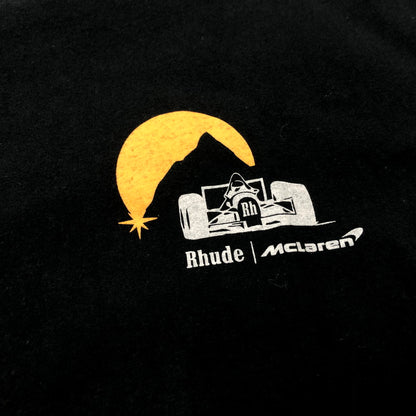 【中古品】【メンズ】  RHUDE ルード MCLAREN マクラーレン SS TEE Tシャツ  142-240521-tk-10-tei サイズ：L カラー：ブラック 万代Net店