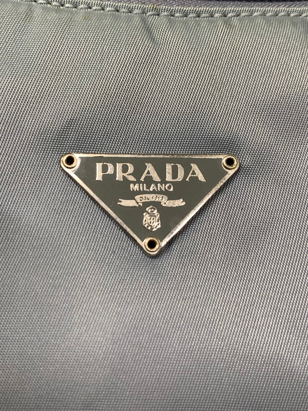 【現状渡し品】【レディース】 PRADA プラダ TESSUTO SPORT ナイロン ミニハンドバッグ MV515 テスート スポーツ 鞄 カバン 180-261025-em-15-min カラー：スモーキーブルー 万代Net店