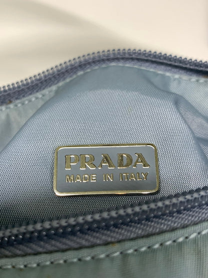 【現状渡し品】【レディース】 PRADA プラダ TESSUTO SPORT ナイロン ミニハンドバッグ MV515 テスート スポーツ 鞄 カバン 180-261025-em-15-min カラー：スモーキーブルー 万代Net店