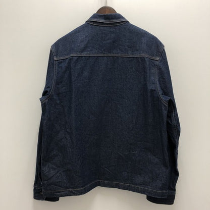 【中古品】【メンズ】 STUSSY ステューシー DENIM ZIP UP WORK SHIRT デニムジャケット ワークジャケット "(fuz)" 142-250913-RH-01-tom サイズ：L カラー：INDIGO 万代Net店