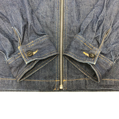 【中古品】【メンズ】 STUSSY ステューシー DENIM ZIP UP WORK SHIRT デニムジャケット ワークジャケット "(fuz)" 142-250913-RH-01-tom サイズ：L カラー：INDIGO 万代Net店