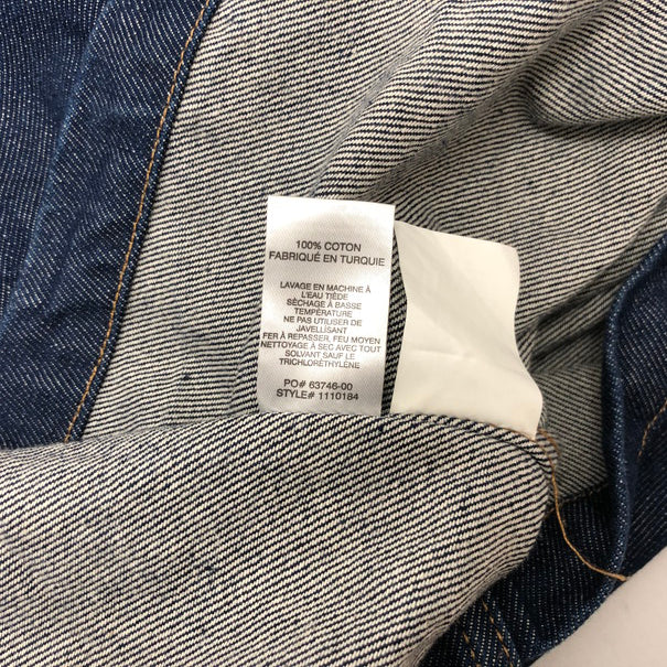 【中古品】【メンズ】 STUSSY ステューシー DENIM ZIP UP WORK SHIRT デニムジャケット ワークジャケット "(fuz)" 142-250913-RH-01-tom サイズ：L カラー：INDIGO 万代Net店