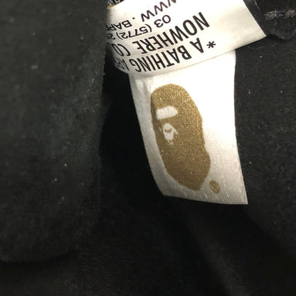 【中古品】【メンズ】 A BATHING APE アベイシングエイプ A BATHING APE/0ZXSHM191029K CENTER SEAM SHOES センターシームシューズ　スニーカー 靴 164-240522-rk-1-tei サイズ：27cm カラー：ブラック 万代Net店