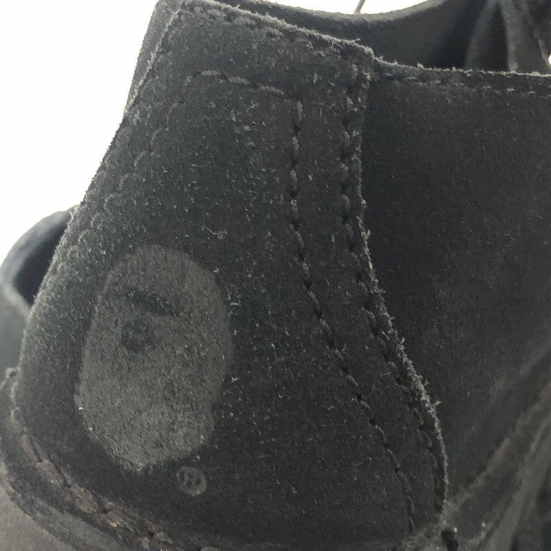 【中古品】【メンズ】 A BATHING APE アベイシングエイプ A BATHING APE/0ZXSHM191029K CENTER SEAM SHOES センターシームシューズ　スニーカー 靴 164-240522-rk-1-tei サイズ：27cm カラー：ブラック 万代Net店