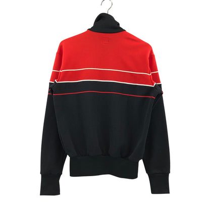 【中古品】【メンズ】 adidas アディダス 00S TRACK JACKET インドネシア製 トラックジャケット アウター 146-260419-hn-03-fur サイズ：S カラー：ブラック/レッド 万代Net店