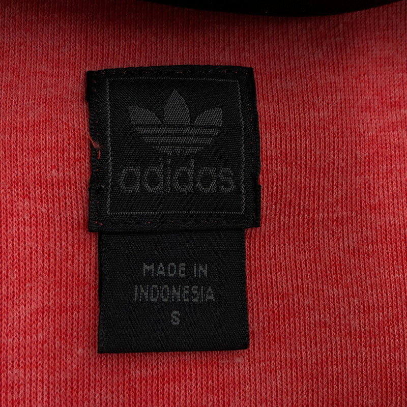 【中古品】【メンズ】 adidas アディダス 00S TRACK JACKET インドネシア製 トラックジャケット アウター 146-260419-hn-03-fur サイズ：S カラー：ブラック/レッド 万代Net店