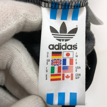 【中古品】【メンズ】 adidas アディダス 00S TRACK JACKET インドネシア製 トラックジャケット アウター 146-260419-hn-03-fur サイズ：S カラー：ブラック/レッド 万代Net店
