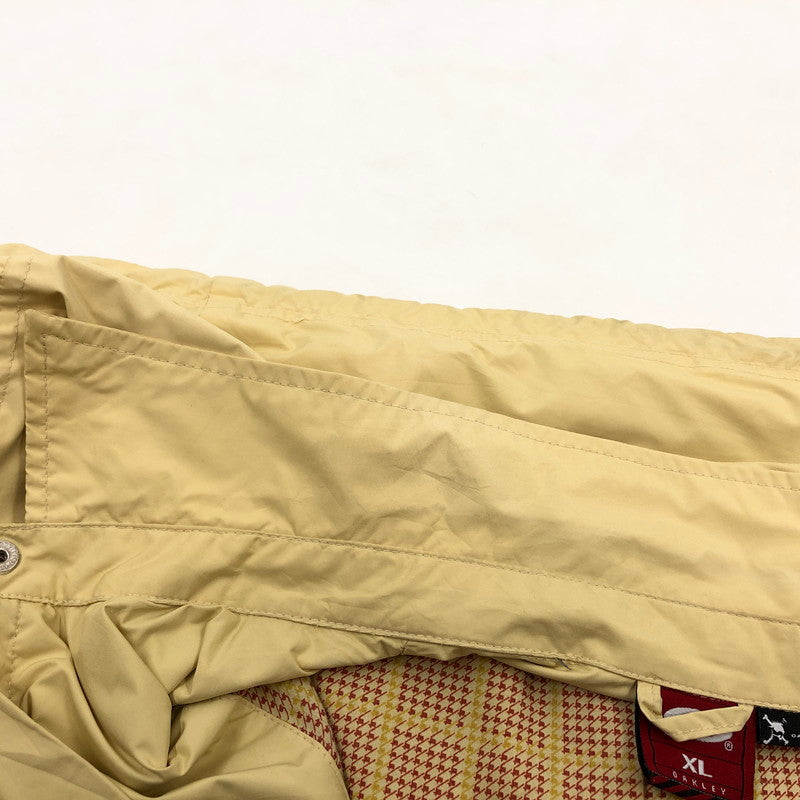 【現状渡し品】【メンズ】 OAKLEY オークリー 90S ZIP JACKET ジップジャケット アウター 146-260419-hn-05-fur サイズ：XL カラー：イエロー系 万代Net店