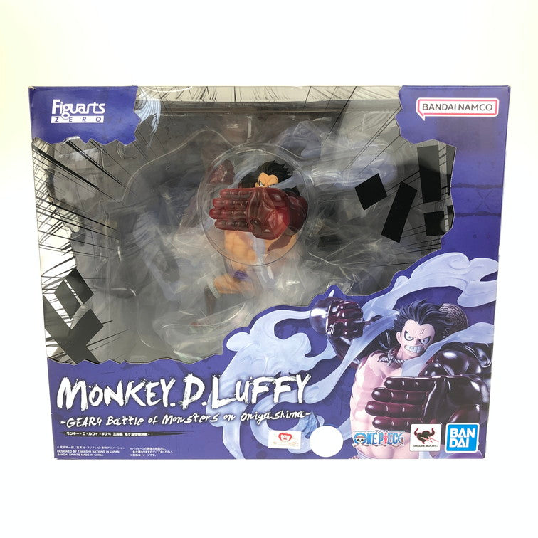 【中古美品】 【未開封】フィギュアーツZERO ［超激戦］モンキー・D・ルフィ -ギア4 三船長 鬼ヶ島怪物決戦- 「ワンピース」 おもちゃ 047-250422-SY-10-iwa 万代Net店