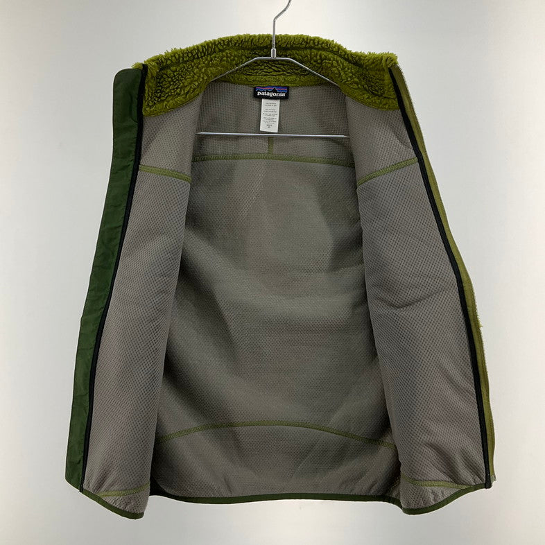 【中古品】patagonia パタゴニア クラシックレトロXベスト 144-260409-SS-02-iwa サイズ：XS カラー：グリーン 万代Net店