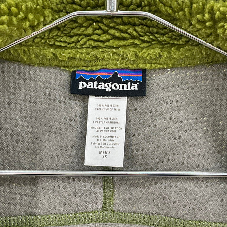 【中古品】patagonia パタゴニア クラシックレトロXベスト 144-260409-SS-02-iwa サイズ：XS カラー：グリーン 万代Net店