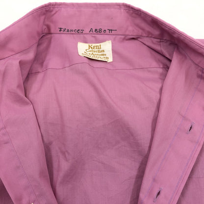 【現状渡し品】【メンズ】 KENT COLLECTION BY ARROW ケントコレクション バイ アロー 70S L/S SHIRT 長袖シャツ カジュアルシャツ ヴィンテージ トップス 146-260419-hn-07-fur サイズ：不明 カラー：ピンク系 万代Net店
