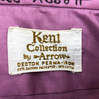 【現状渡し品】【メンズ】 KENT COLLECTION BY ARROW ケントコレクション バイ アロー 70S L/S SHIRT 長袖シャツ カジュアルシャツ ヴィンテージ トップス 146-260419-hn-07-fur サイズ：不明 カラー：ピンク系 万代Net店