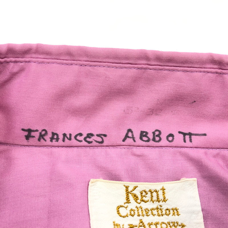 【現状渡し品】【メンズ】 KENT COLLECTION BY ARROW ケントコレクション バイ アロー 70S L/S SHIRT 長袖シャツ カジュアルシャツ ヴィンテージ トップス 146-260419-hn-07-fur サイズ：不明 カラー：ピンク系 万代Net店