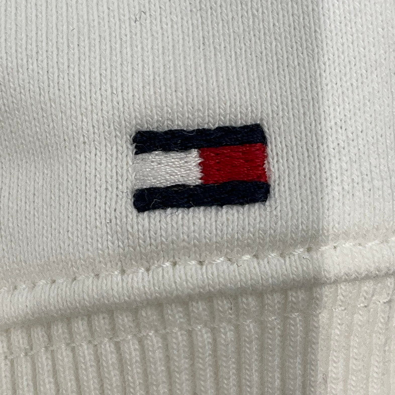 【中古品】【メンズ】 TOMMY HILFIGER トミーヒルフィガー スウェット 147-260409-SS-03-iwa サイズ：S カラー：ホワイト 万代Net店