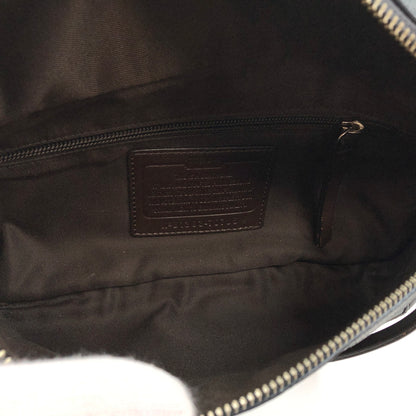 【現状渡し品】【メンズ】 COACH コーチ トンプソン シティ ウエストバッグ ボディバッグ カバン 180-260706-hn-01-fur カラー：ネイビー/ブラウン 万代Net店