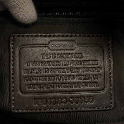 【現状渡し品】【メンズ】 COACH コーチ トンプソン シティ ウエストバッグ ボディバッグ カバン 180-260706-hn-01-fur カラー：ネイビー/ブラウン 万代Net店
