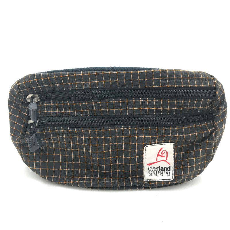 【中古】【メンズ】 Overland オーバーランド USA製 WAIST BAG ウエストバッグ BODY BAG ボディバッグ カバン 188-240914-na-3-tag カラー：ブラック 万代Net店