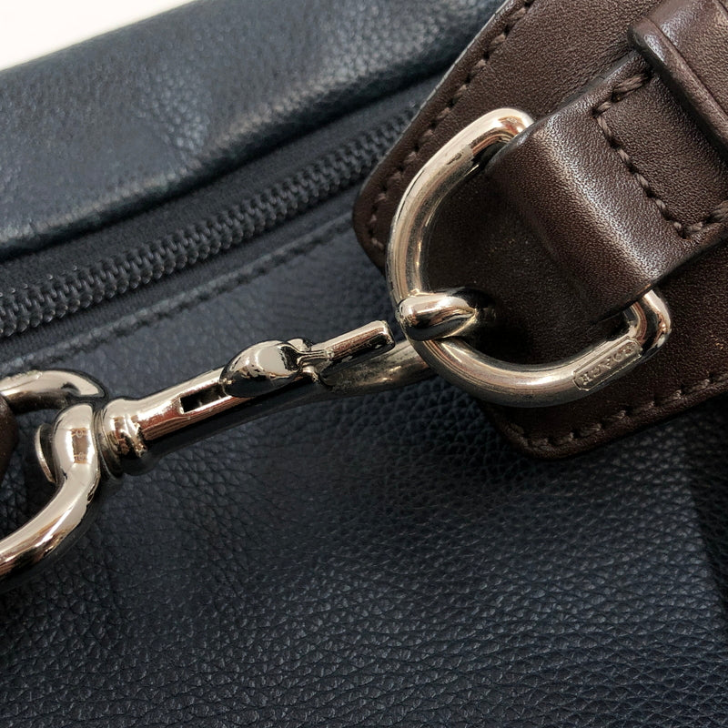 【現状渡し品】【メンズ】 COACH コーチ トンプソン シティ ウエストバッグ ボディバッグ カバン 180-260706-hn-01-fur カラー：ネイビー/ブラウン 万代Net店