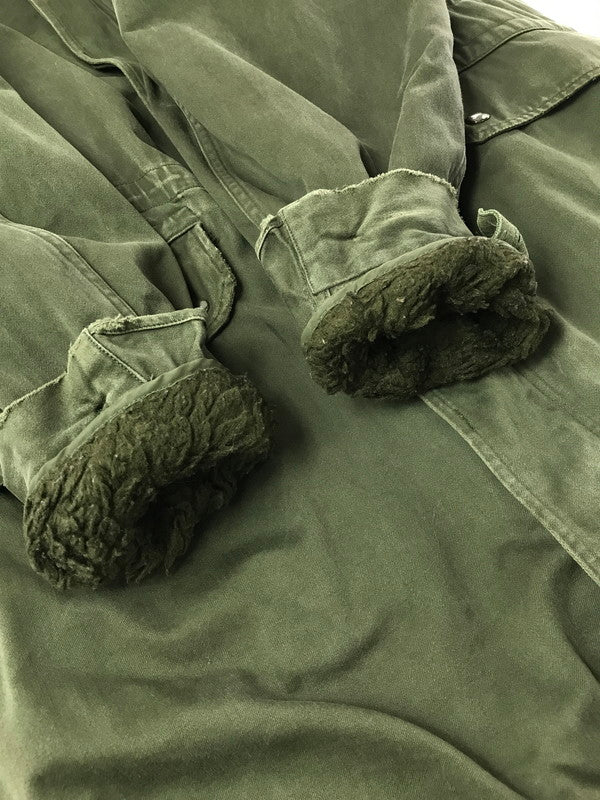 【現状渡し品】【メンズ】 USED ユーズド M64 MILITARY COAT MODEL 1964 ミリタリー コート アウター 146-261027-ty-11-tagh サイズ：不明 カラー：カーキ 万代Net店